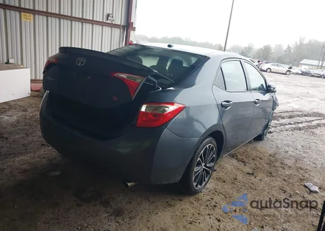 2015 Toyota Corolla S Plus from USA, damaged, VIN 2T1BURHEXFC420655